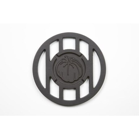 Cc Home Furnishings Halloween Harvest Inspired Pumpkin Round Cast Iron Branding Grill Iron Accessory 9500300